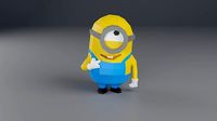 Low-Poly Minion Carl