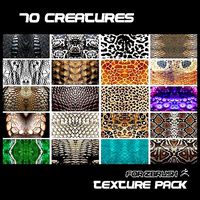 70 CREATURE PACK TEXTURE