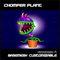 CHOMPER PLANT - BASEMESH CUSTOMIZABLE