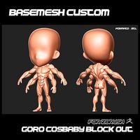 BASEMESH BLOCK-OUT - GORO COSBABY