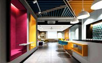Office Interior Multiple perspectives