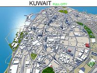 Kuwait Full City and Country