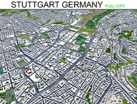 Stuttgart City in Germany