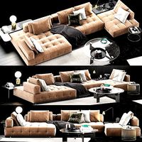 Minotti Lawrence Clan Sofa