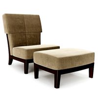 Jiun Ho - Ceylon chair and ottoman
