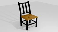 Wooden Sponge Chair