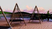 Beach Teepee - Resting Zone