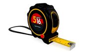 Realistic Tape Measure Animated Meter and Inch