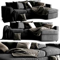 Vimle Sofa 3 Seats Chaise Longue