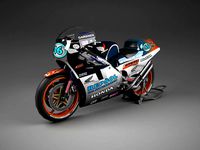 Honda NSR 500 with Repsol Livery