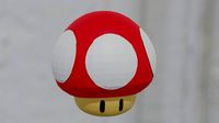 LowPoly Mario PowerUp Mushroom
