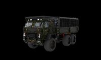Military Vehicule KamAZ-53501 Low-poly 3D model