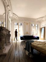Living Room In Paris