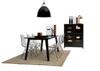 Crystal Cokko Dining Furnitures Set
