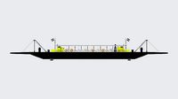 Modular ferry boat 3710