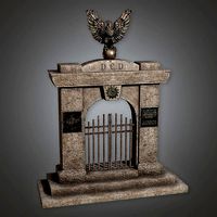 CEM - Cemetery Gate 1 - PBR Game Ready