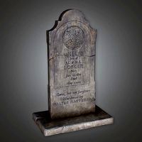 CEM - Grave Stone Cemetery 10 - PBR Game Ready