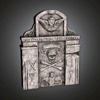 CEM - Grave Stone Cemetery 12 - PBR Game Ready