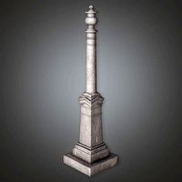 CEM - Stone Grave Marker Cemetery 2 - PBR Game Ready
