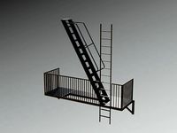 Fire Escape New York City Stairs Balcony NYC