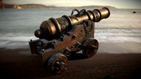 Old Naval Cannon
