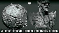 20 Creature VDM Brush and Highpoly Mode