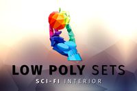 Low Poly Sets: Sci-Fi Interior