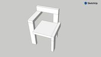 Chaise Steltman H 70cm x L 50cm x P 45cm