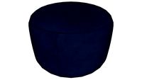 Hester Ottoman Ink Velvet by Modloft