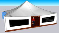 Carpa Salón Multiusos 10x10m