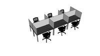 6-Pack 30X60 Desking