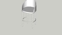 banqueta Bloo 76 C/ braço