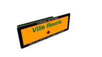 Panneau 'ville fleurie' 1 fleur