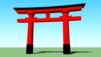 Torii / Traditional Japanese gate