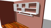 mueble mirella color blanco