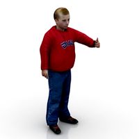 Boy 3D Model