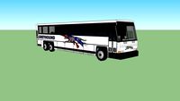2001 MCI D4500 (coach) bus (Greyhound Lines)