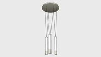 Pendente Moderno Tubos Biscaia Triplo – LED Integrado