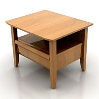 Bedside table 3D Model