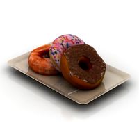 Donuts 3D Model