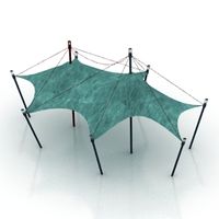 Tent 3D Model