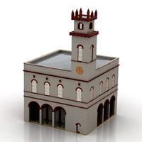 Town hall 3D Model