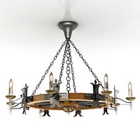 Chandelier 3D Model