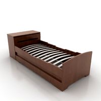 Bed 3D Model