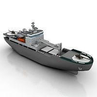 Ship 3D Model