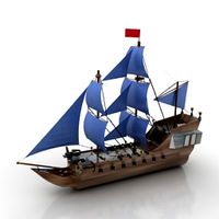 Ship 3D Model