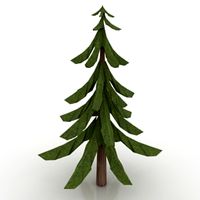 Fir-tree 3D Model