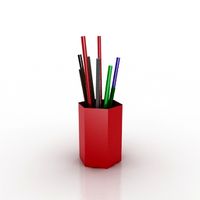 Pen Cup 3D Model
