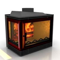 Fireplace 3D Model