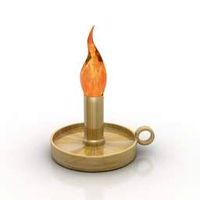 Candle 3D Model